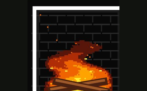 Juego: Chimenea de píxeles